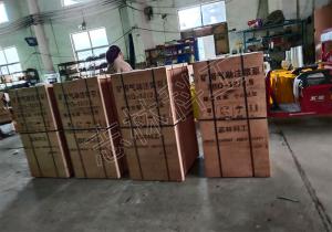4台ZBQ-12/2.5煤矿用气动注浆泵已经打包*，等待发货！